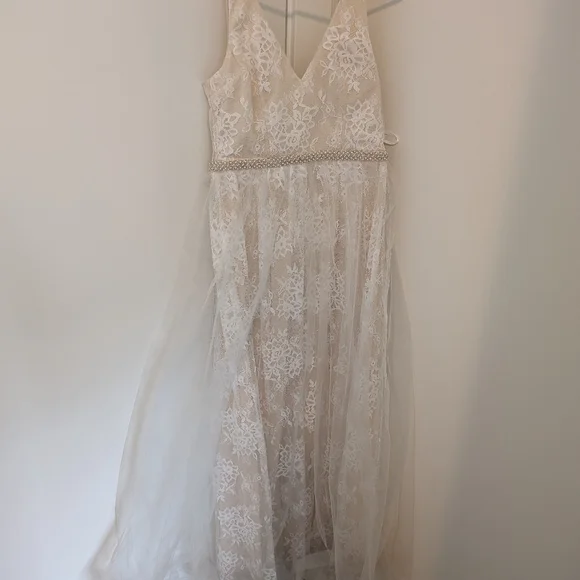 Lulus | Dresses | Lulus Sweet Love Ivory Lace Beaded Maxi Dress | Poshmark